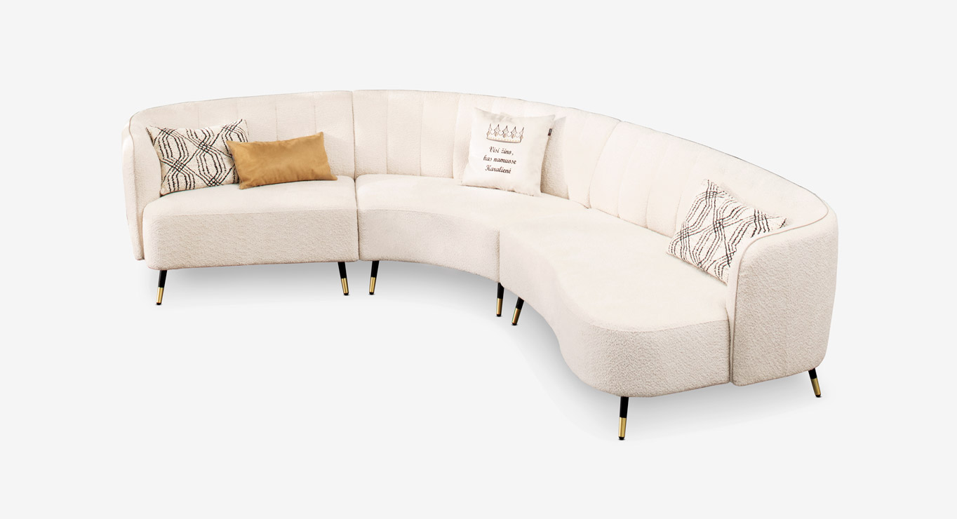 VILNIUS MAX minkštas kampas nemiegamas Skd 1