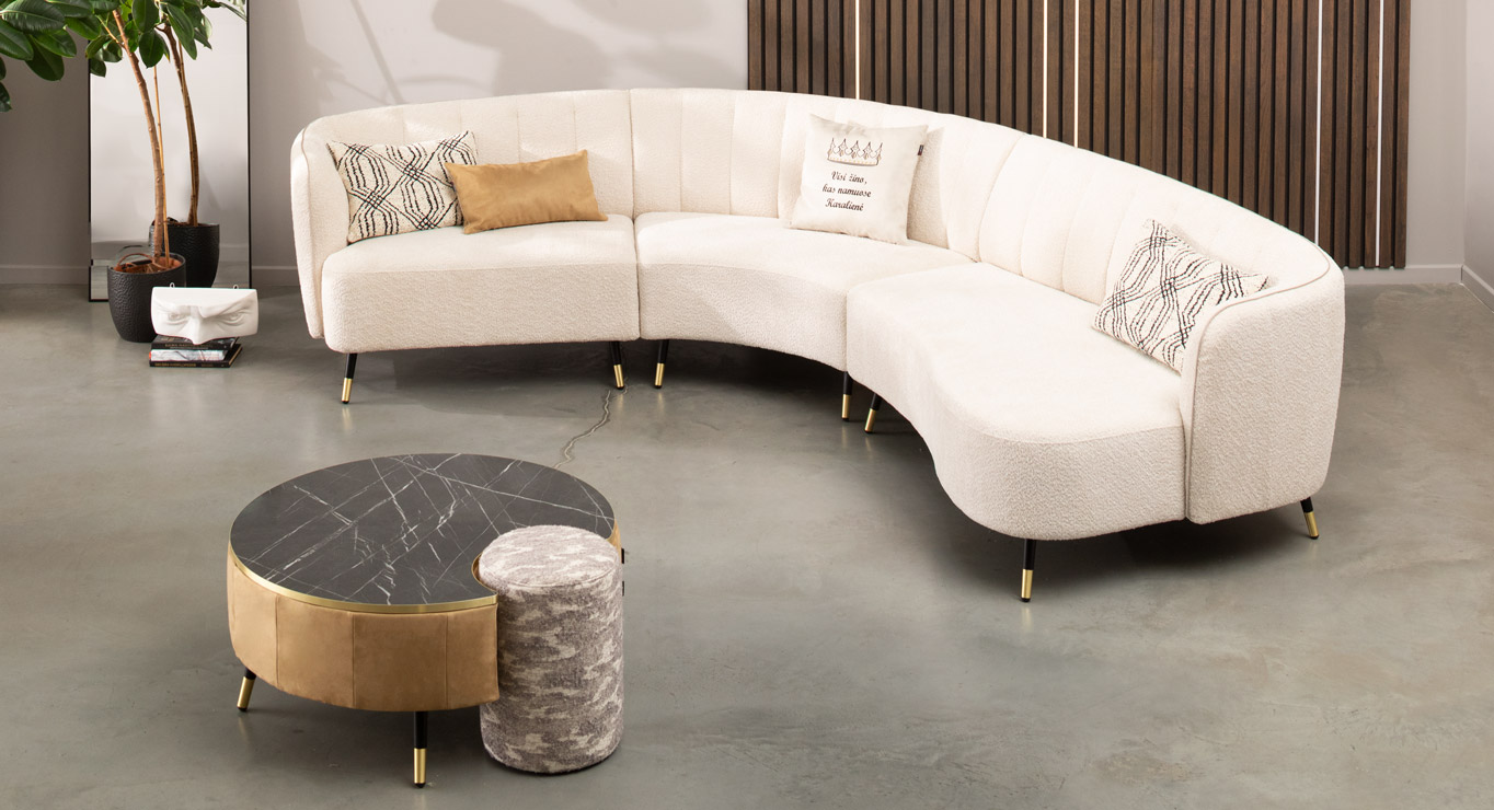 VILNIUS MAX minkštas kampas nemiegamas Skd 2