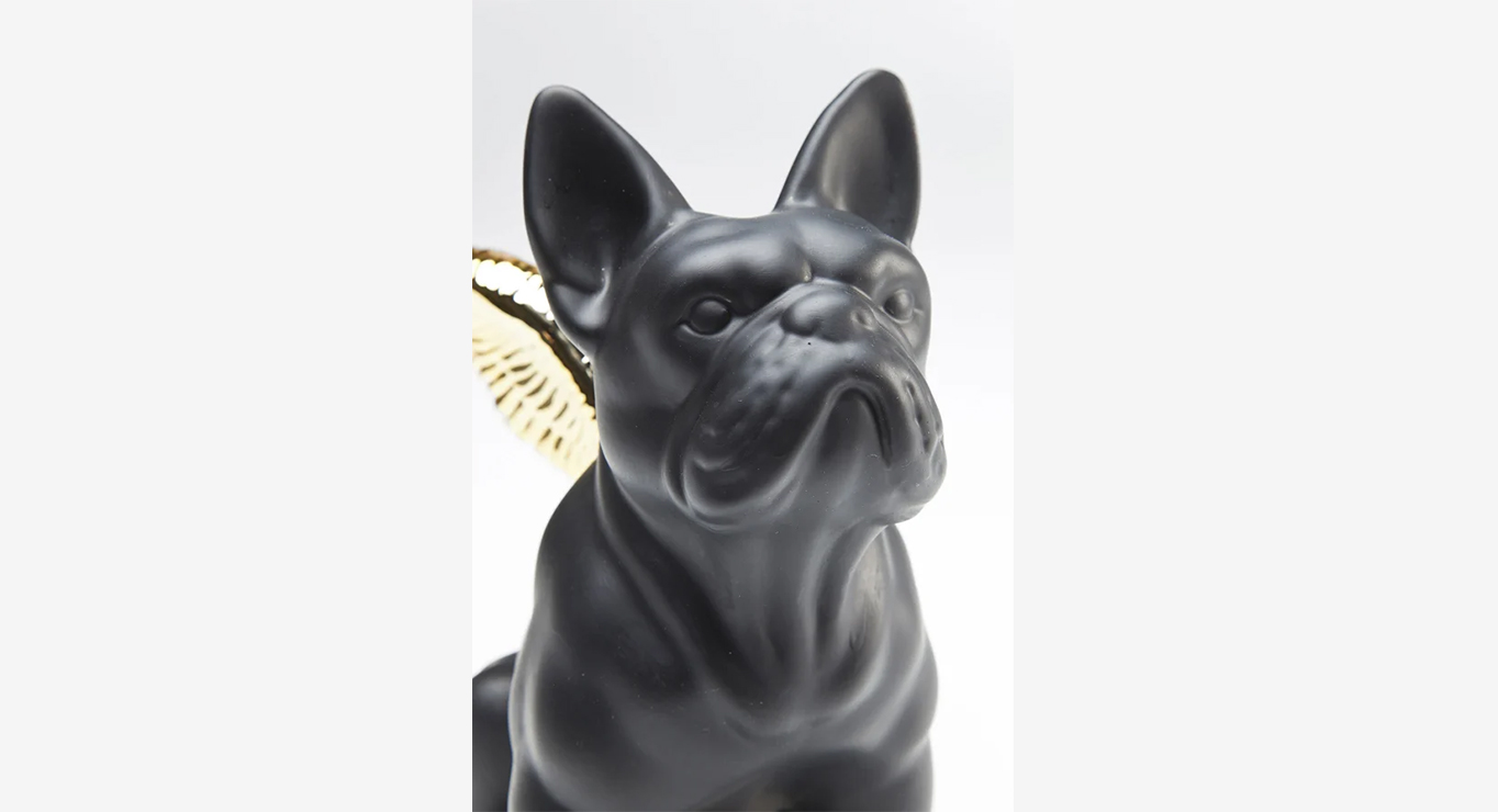 SITTING ANGEL DOG dekoratyvinė figūrėlė 5