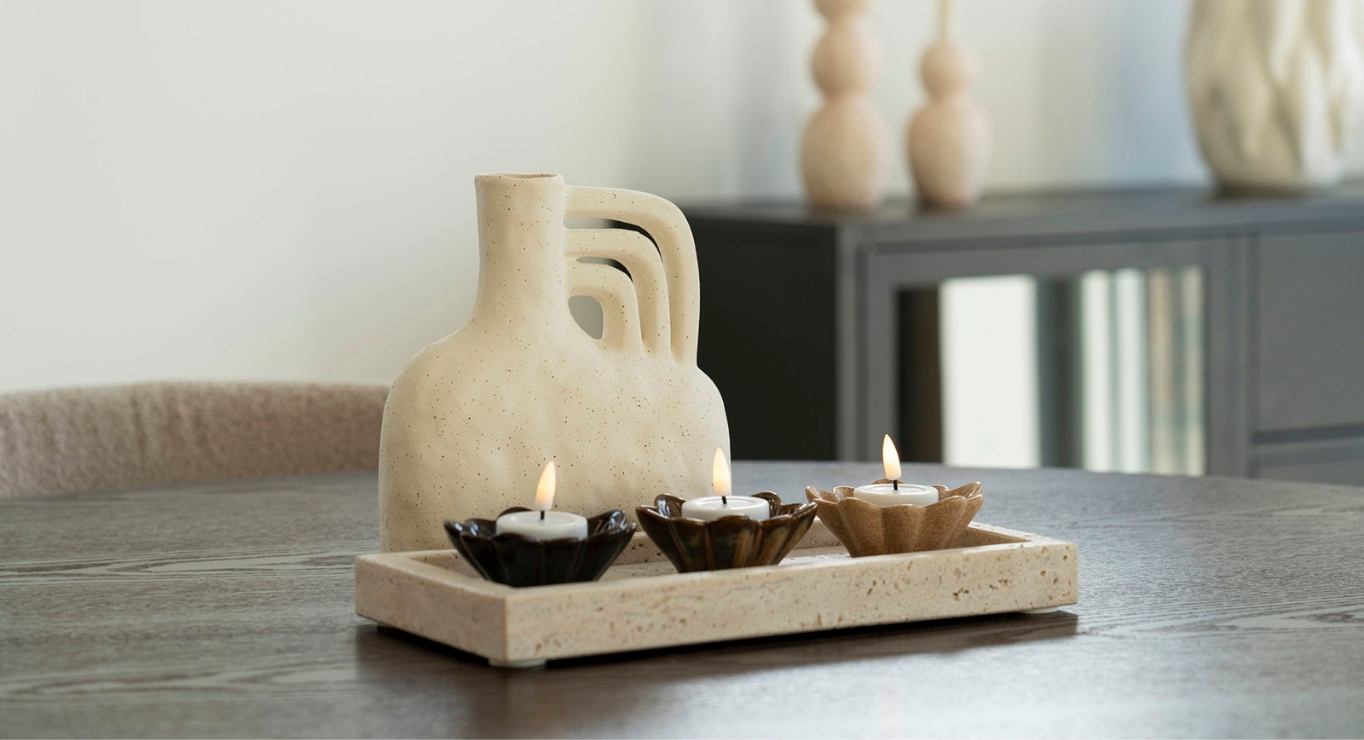 NATURAL dekoratyvinis padėkliukas stačiakampis 2