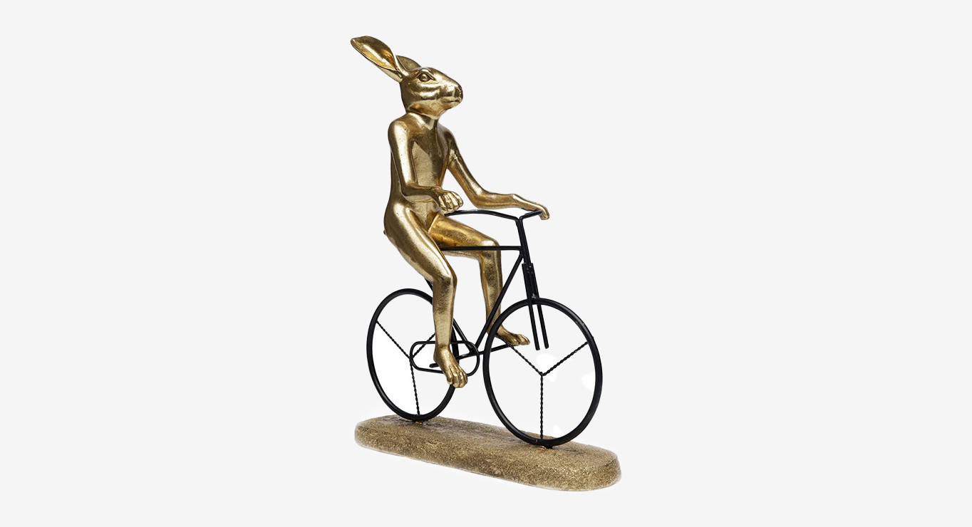 CYCLIST RABBIT dekoracija 4