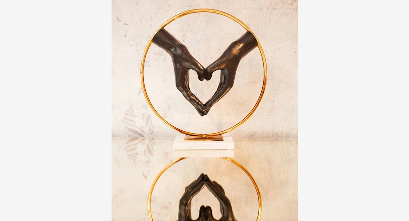 HEART HAND dekoracija 5