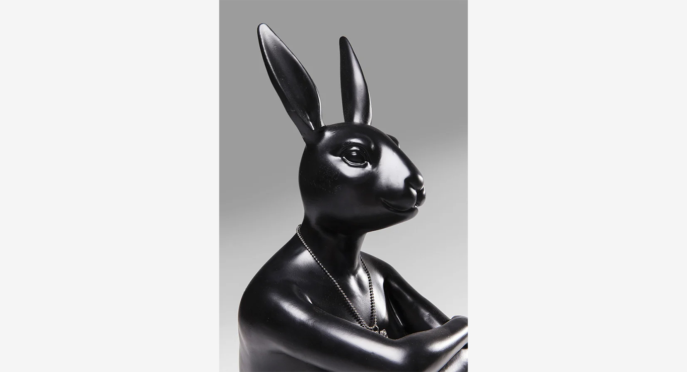 GANGSTER RABBIT Black figūrėlė 4