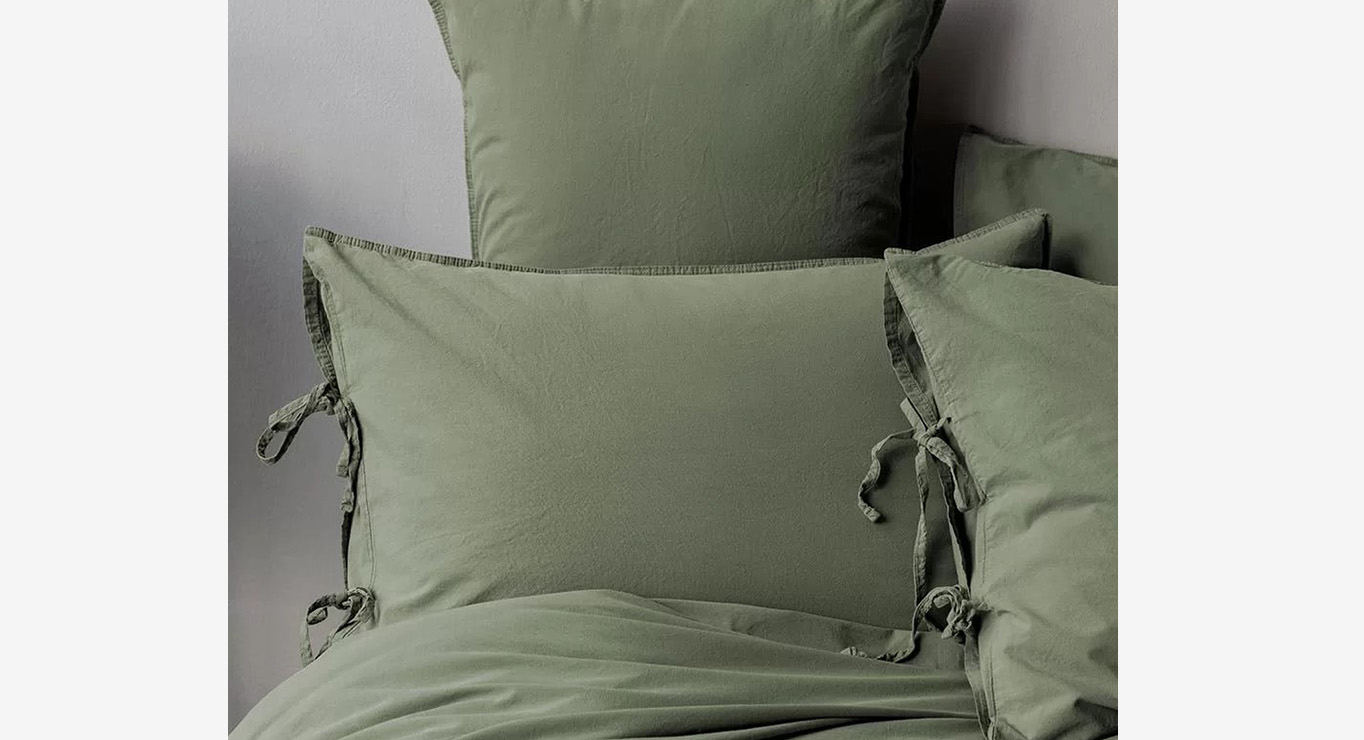 SAVANNA patalynės komplektas žalios spalvos 2000x2200 2