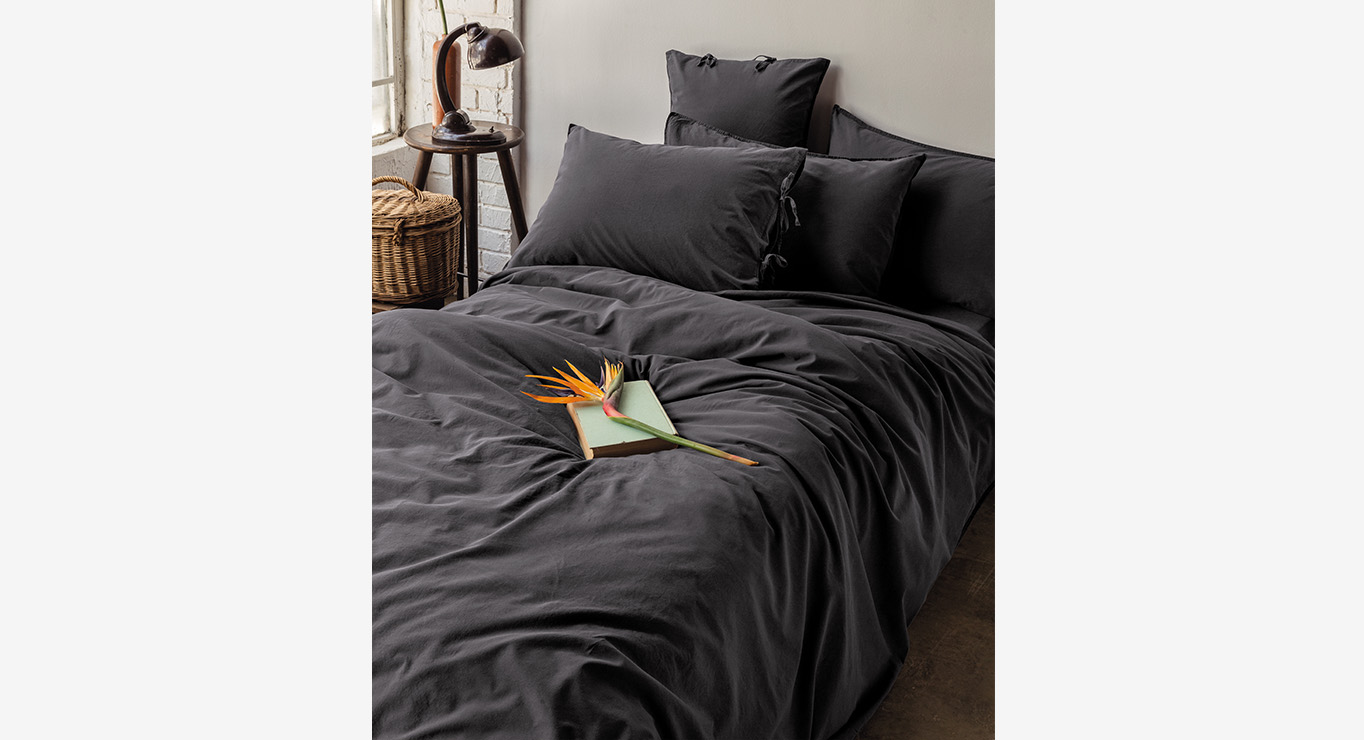 SAVANNA patalynės komplektas juodos spalvos 2000x2200 2