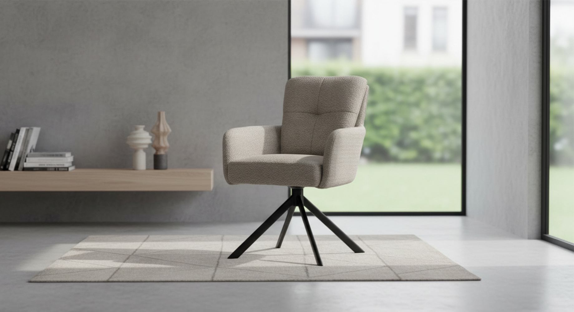 FRED kėdė su sukimosi funkcija 2