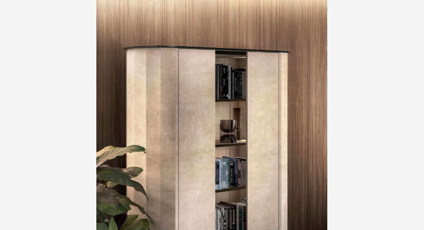 DUNE vitrina su stiklinėmis lentynomis 1340x500 7