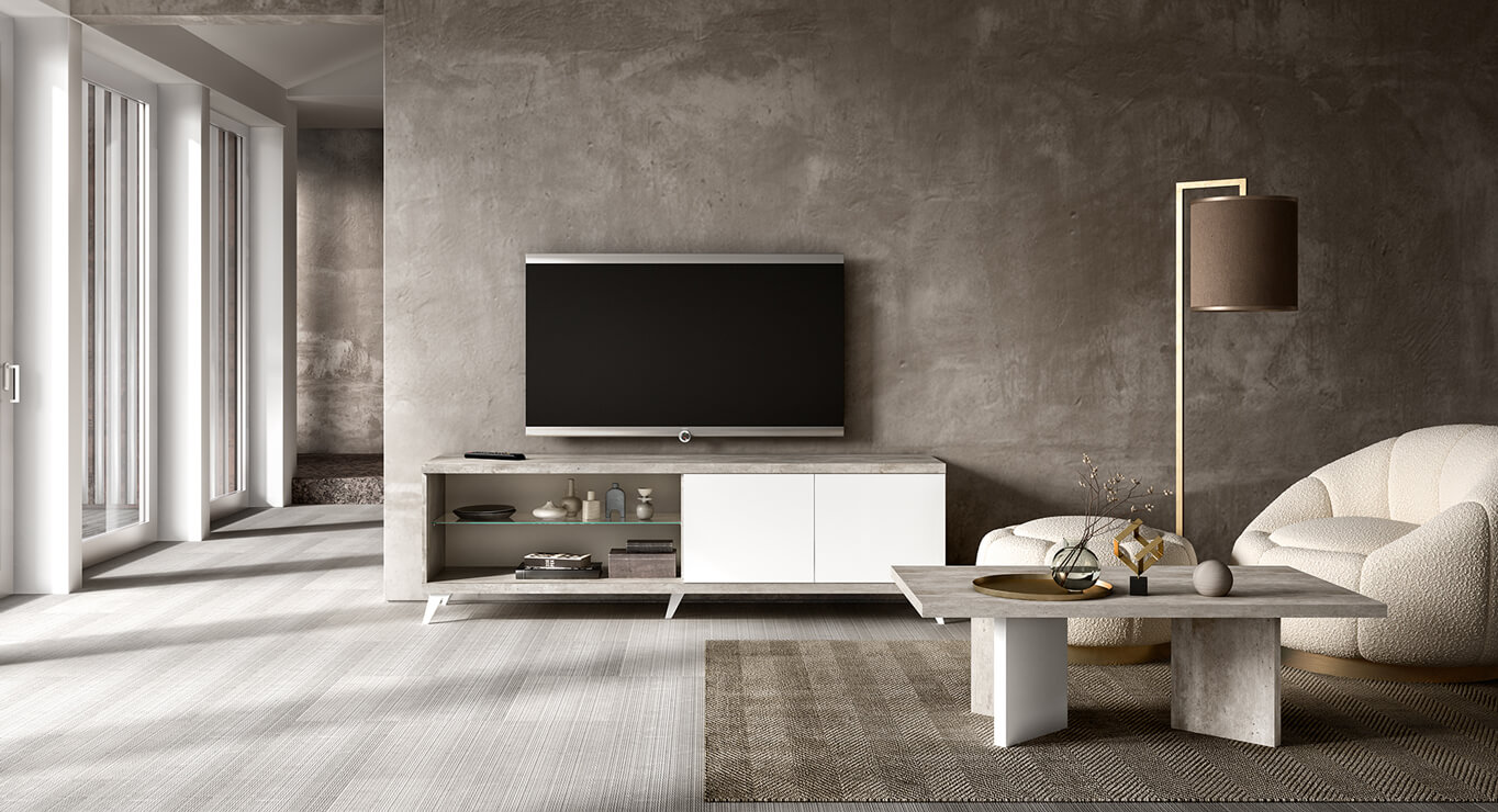 TREVISO TV spintelė atvira 2020x480 3