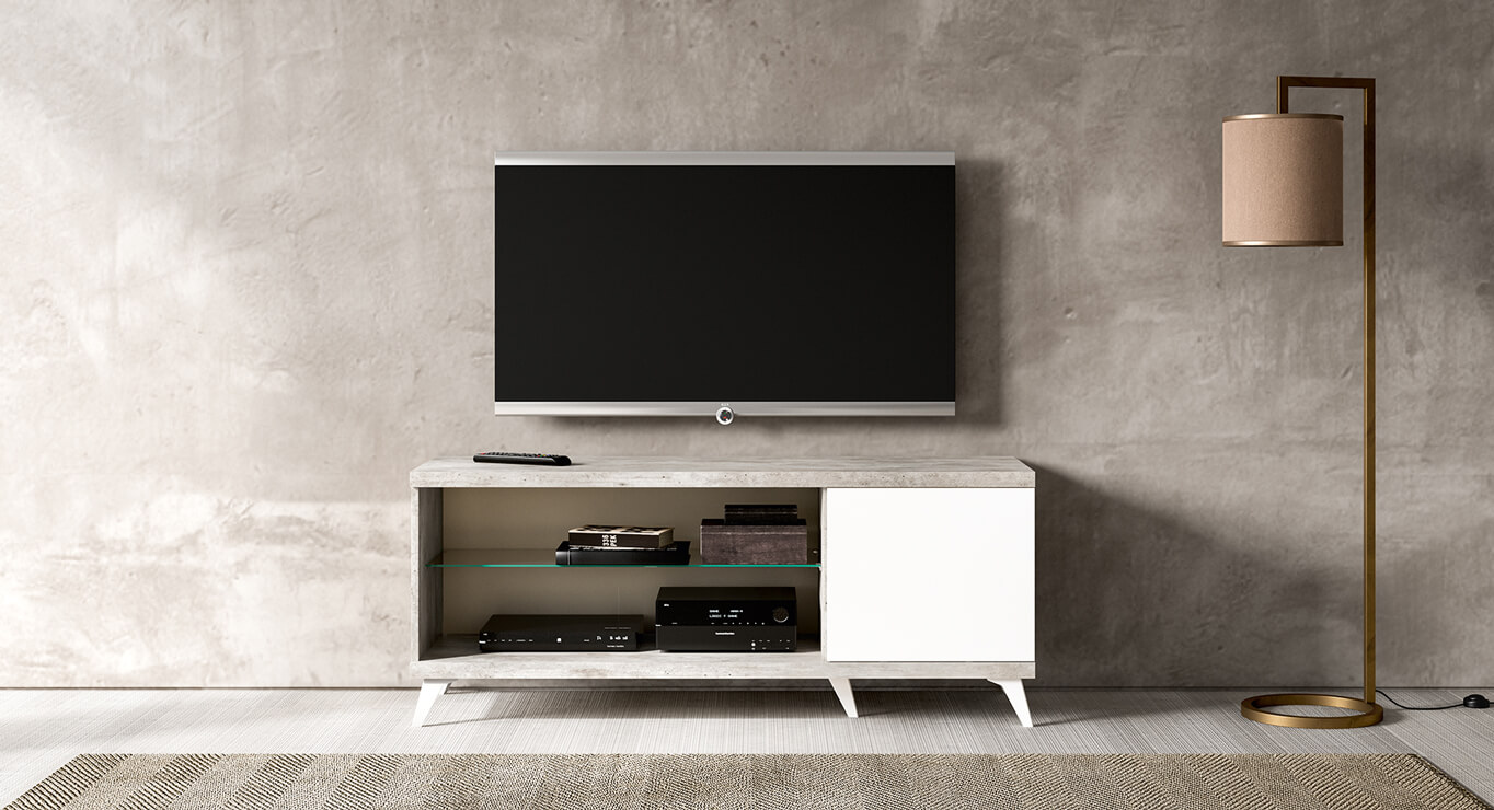 TREVISO TV spintelė atvira 1510x480 2