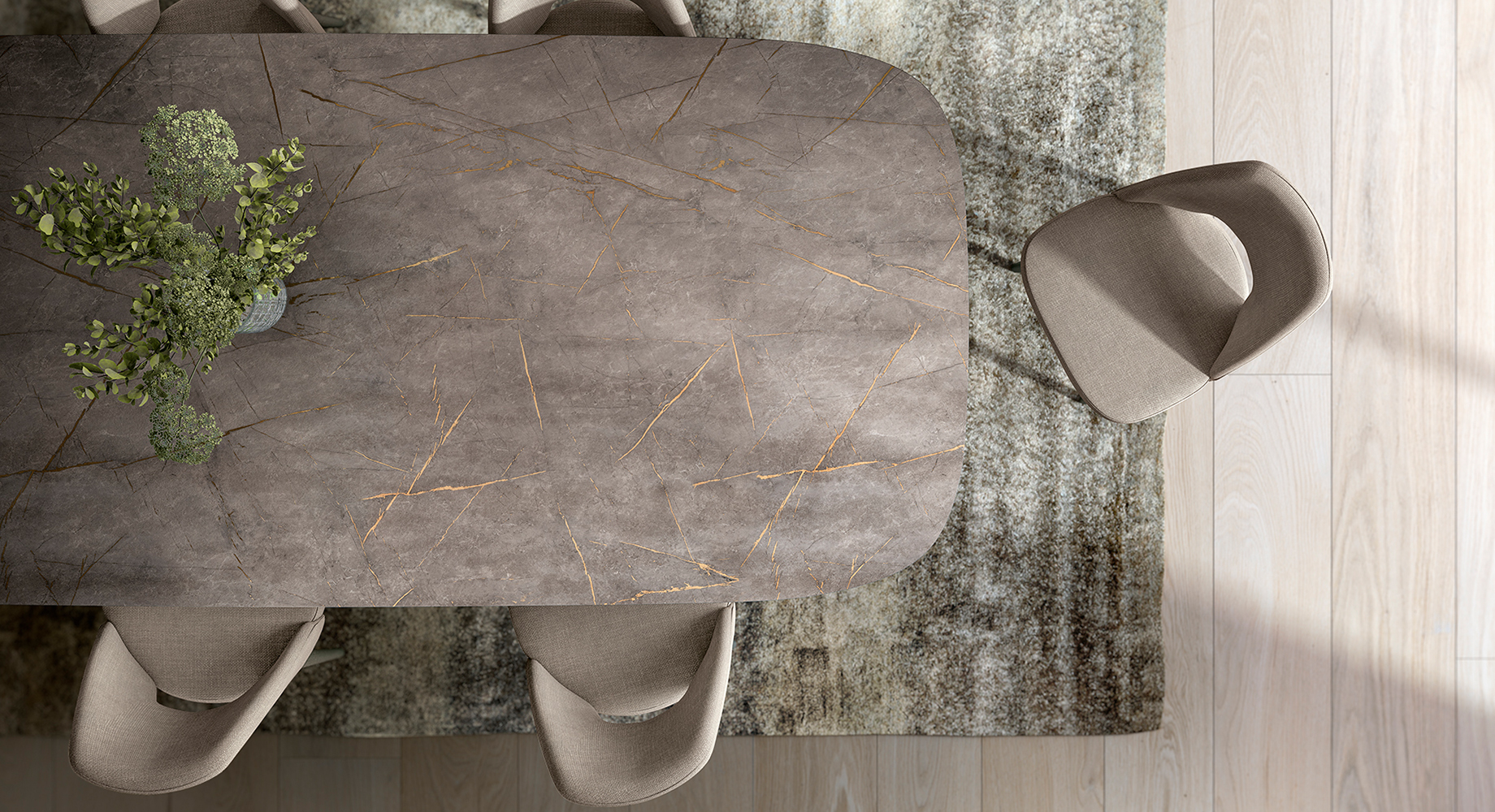 HEXAGON valgomojo stalas išskleidžiamas 1900 4