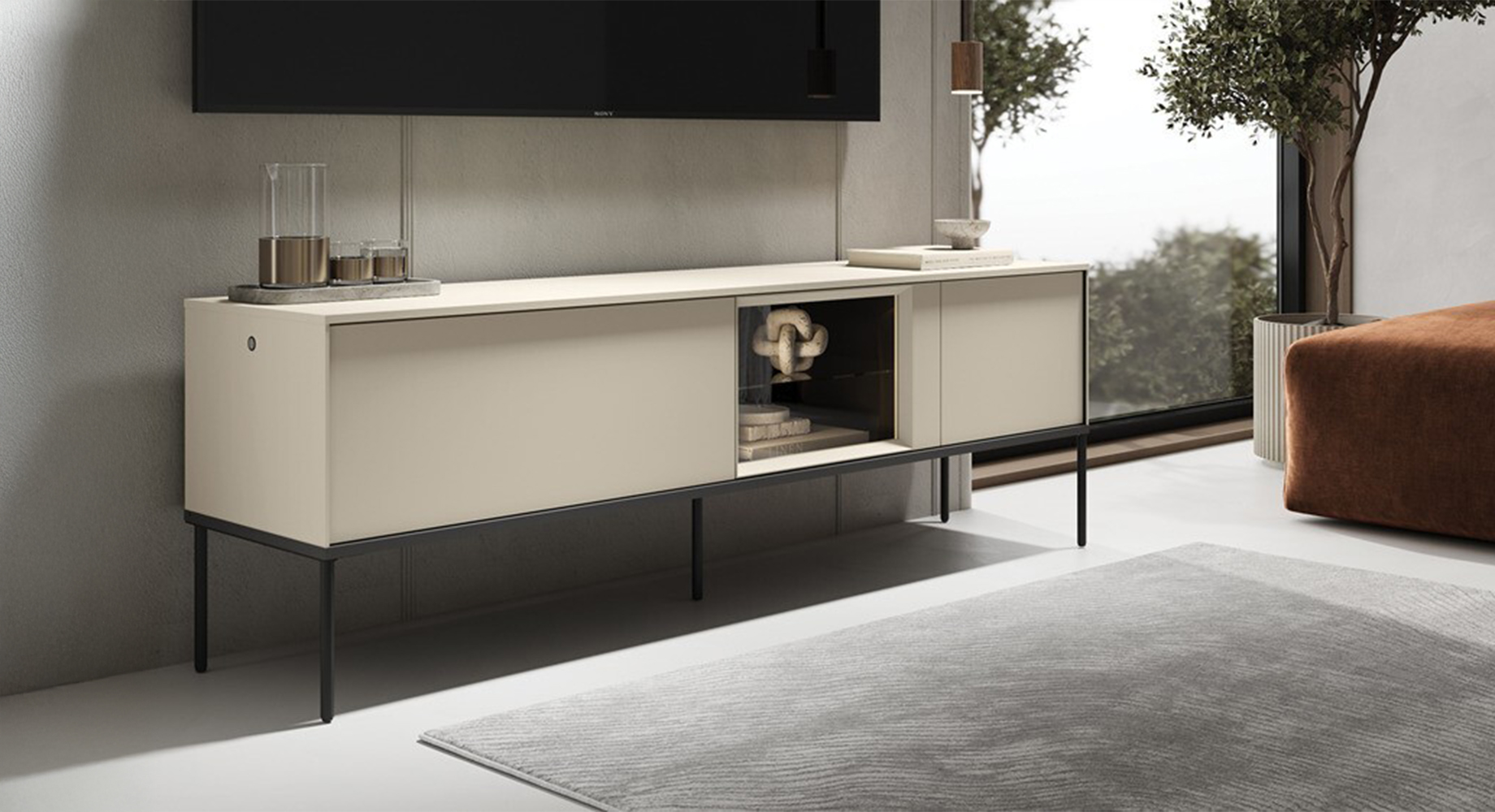 LUSSO TV spintelė 1960 3