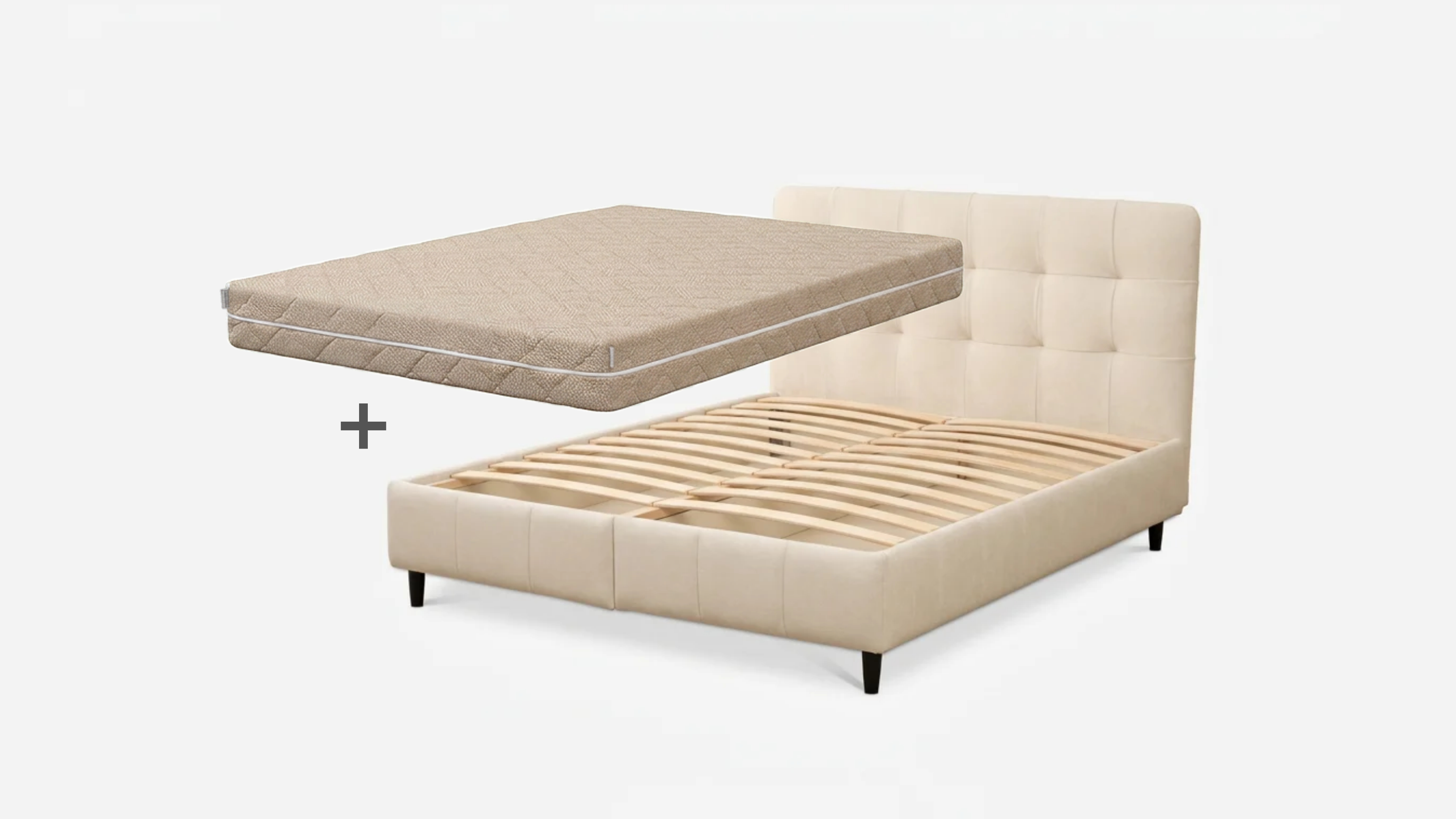 Miego komplektas HUGO lova 1600 + IMPULSE VISCO čiužinys 1 Miego komplektas HUGO lova 1600 + IMPULSE VISCO čiužinys 1