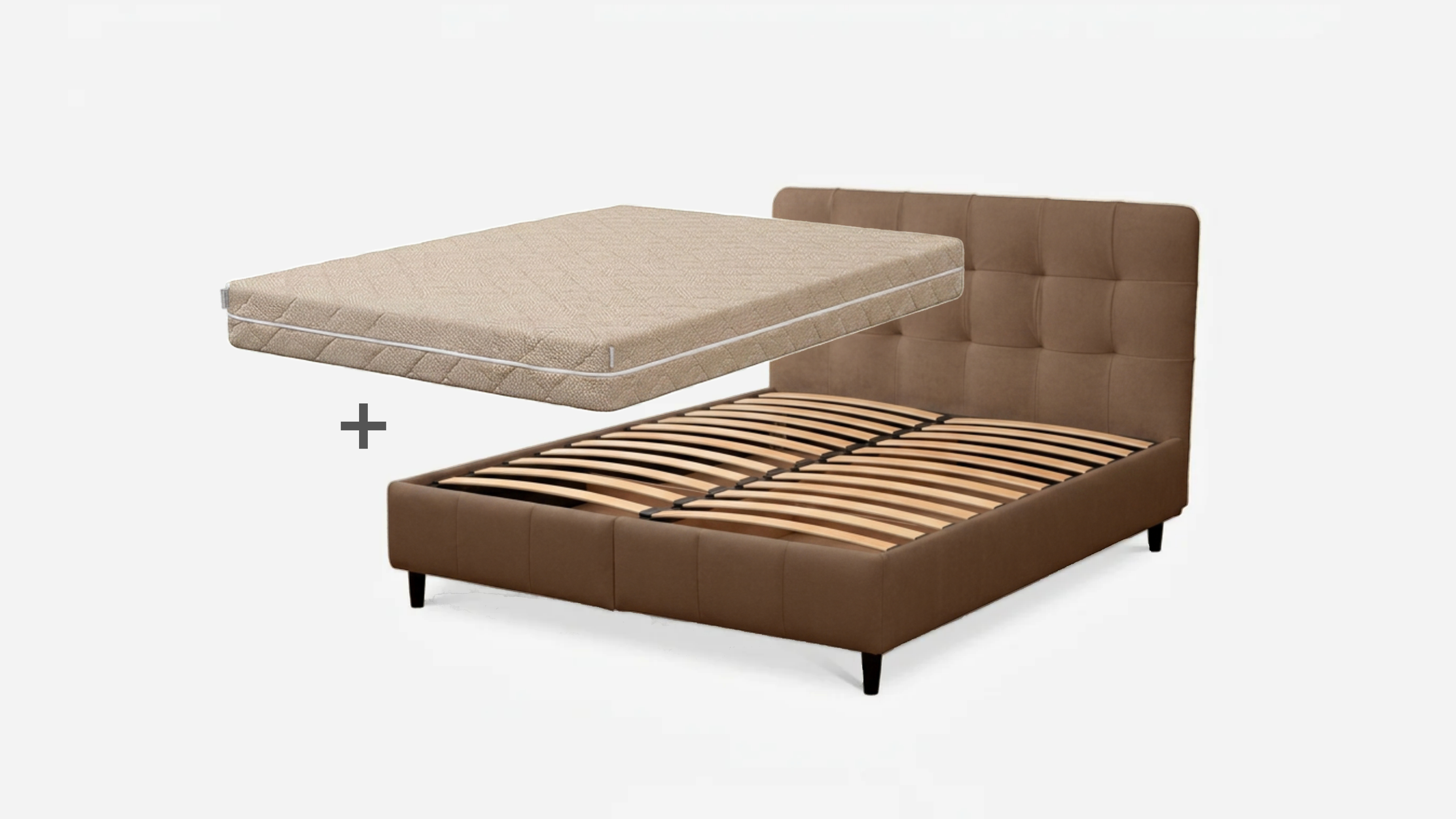 Miego komplektas HUGO lova 1600 + IMPULSE VISCO čiužinys 1 Miego komplektas HUGO lova 1600 + IMPULSE VISCO čiužinys 1