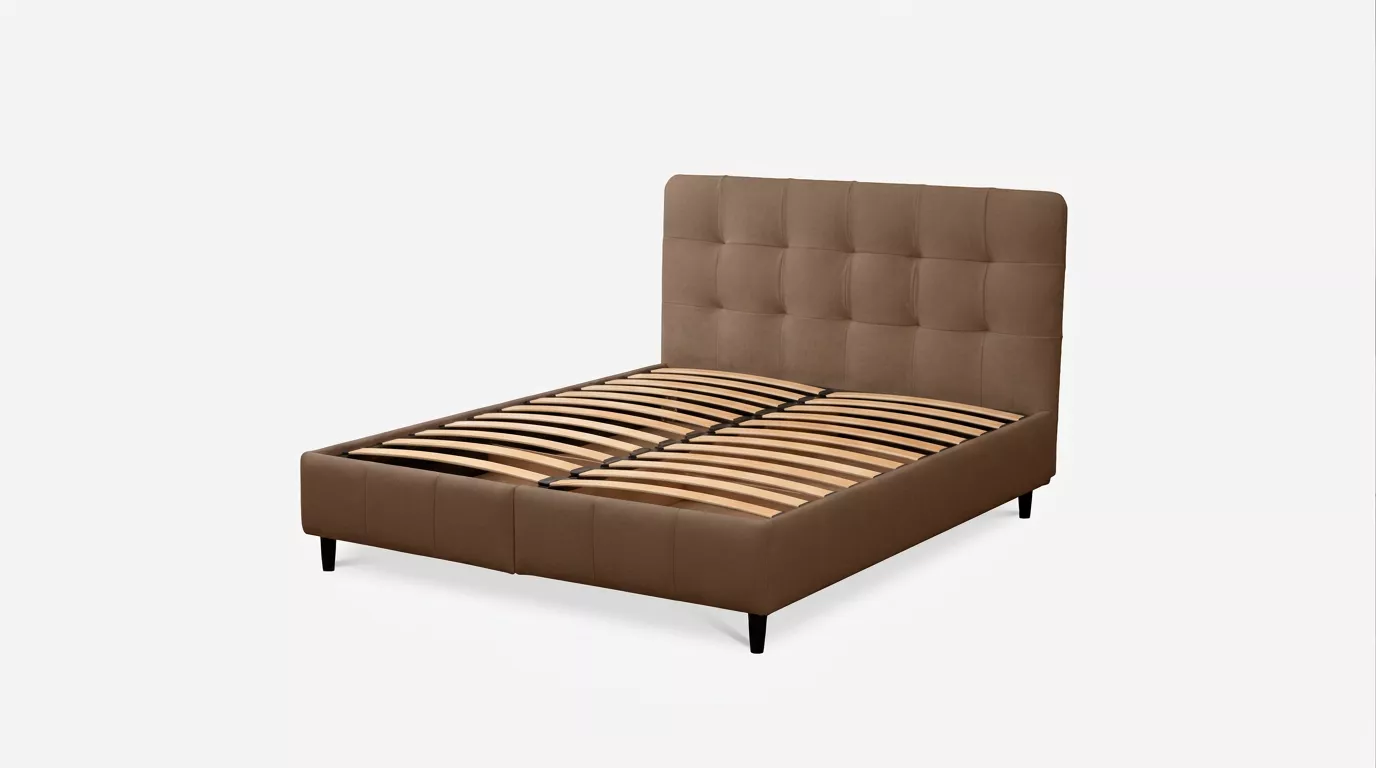 Miego komplektas MEGA HUGO lova 1600 + IMPULSE VISCO + miego tekstilė 2