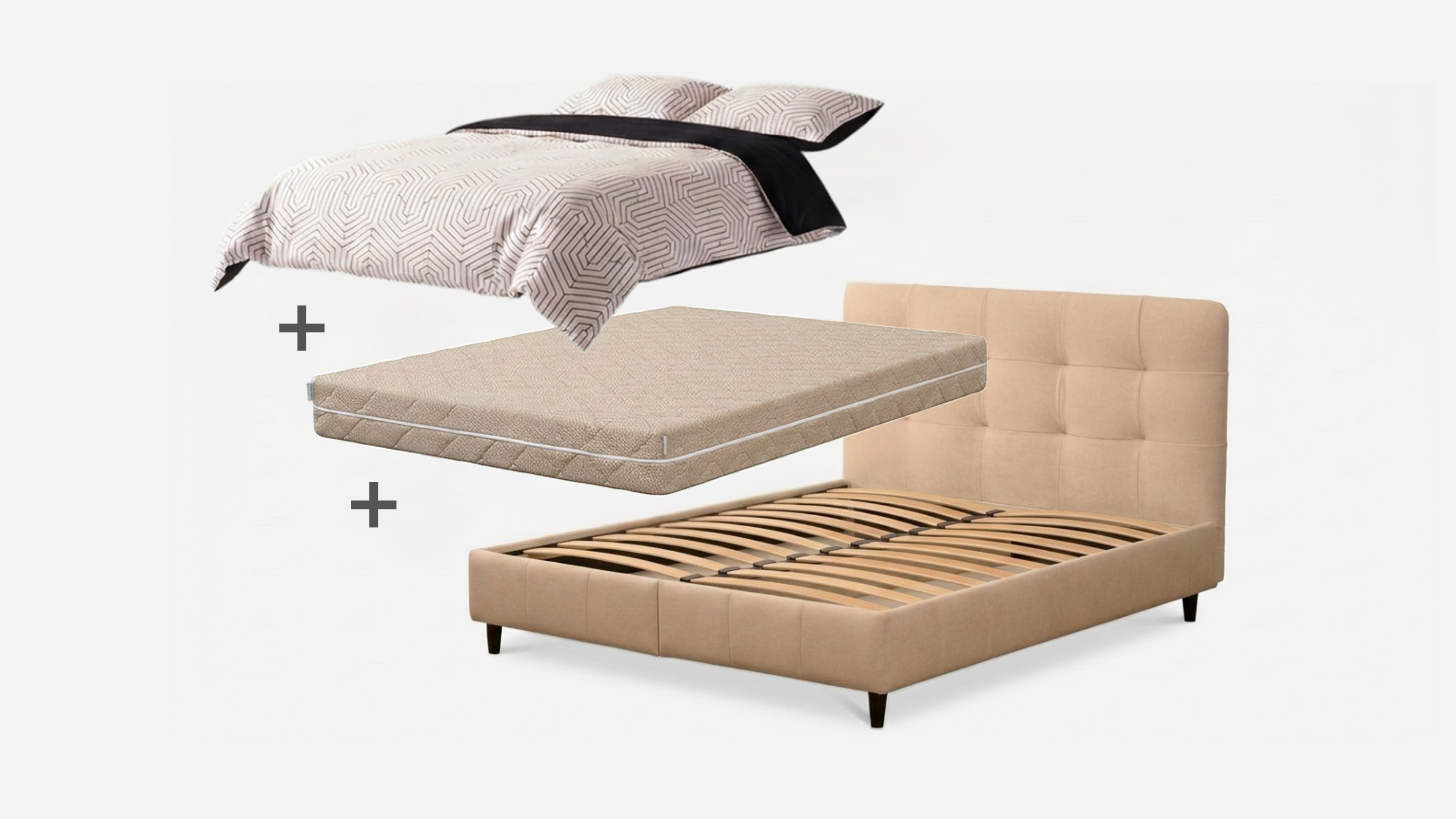 Miego komplektas MEGA HUGO lova 1600 + IMPULSE VISCO + miego tekstilė 1 Miego komplektas MEGA HUGO lova 1600 + IMPULSE VISCO + miego tekstilė 1