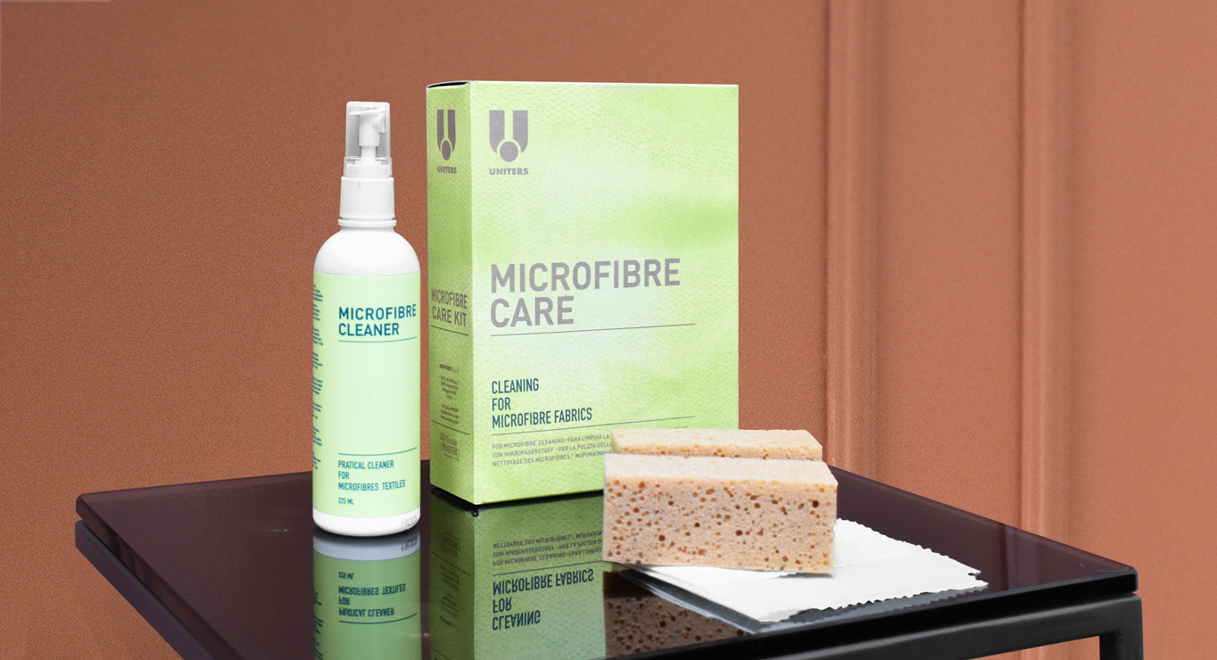 MIKROPLUOŠTO PRIEŽIŪROS PRIEMONIŲ RINKINYS „UNITERS MICROFIBRE CARE KIT“ 1