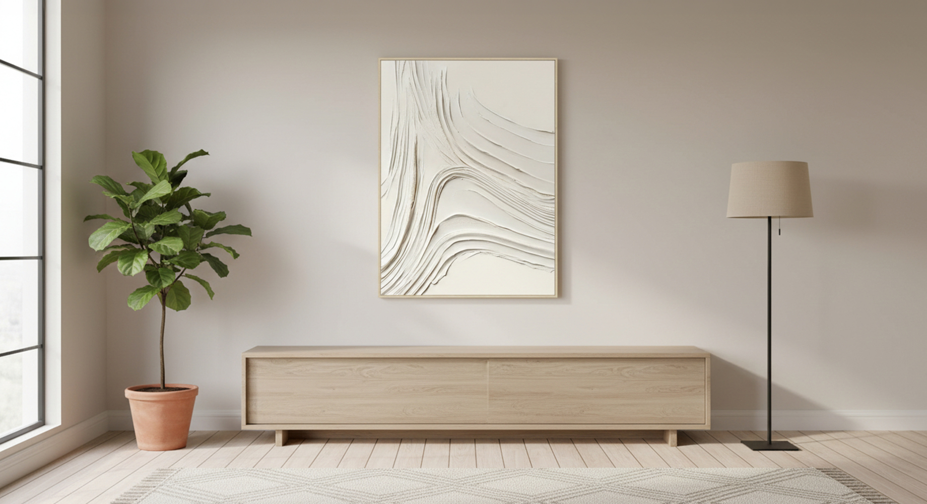 WHITE WAVES paveikslas 2 WHITE WAVES paveikslas 2